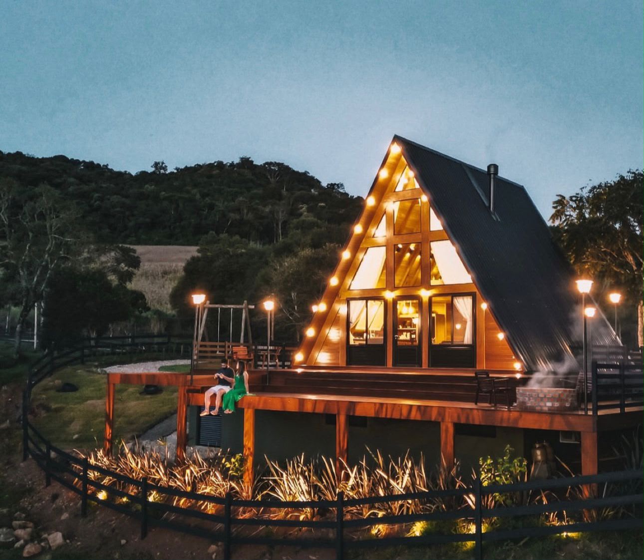 Cabana Flor do Sol — cabana em Luzerna/SC