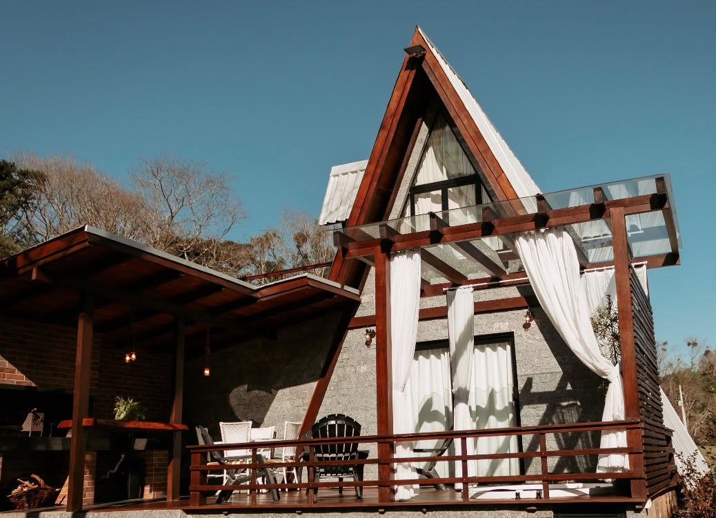 Cabanas Salto do Famoso (Cabana Roxin) — cabana em Descanso/SC