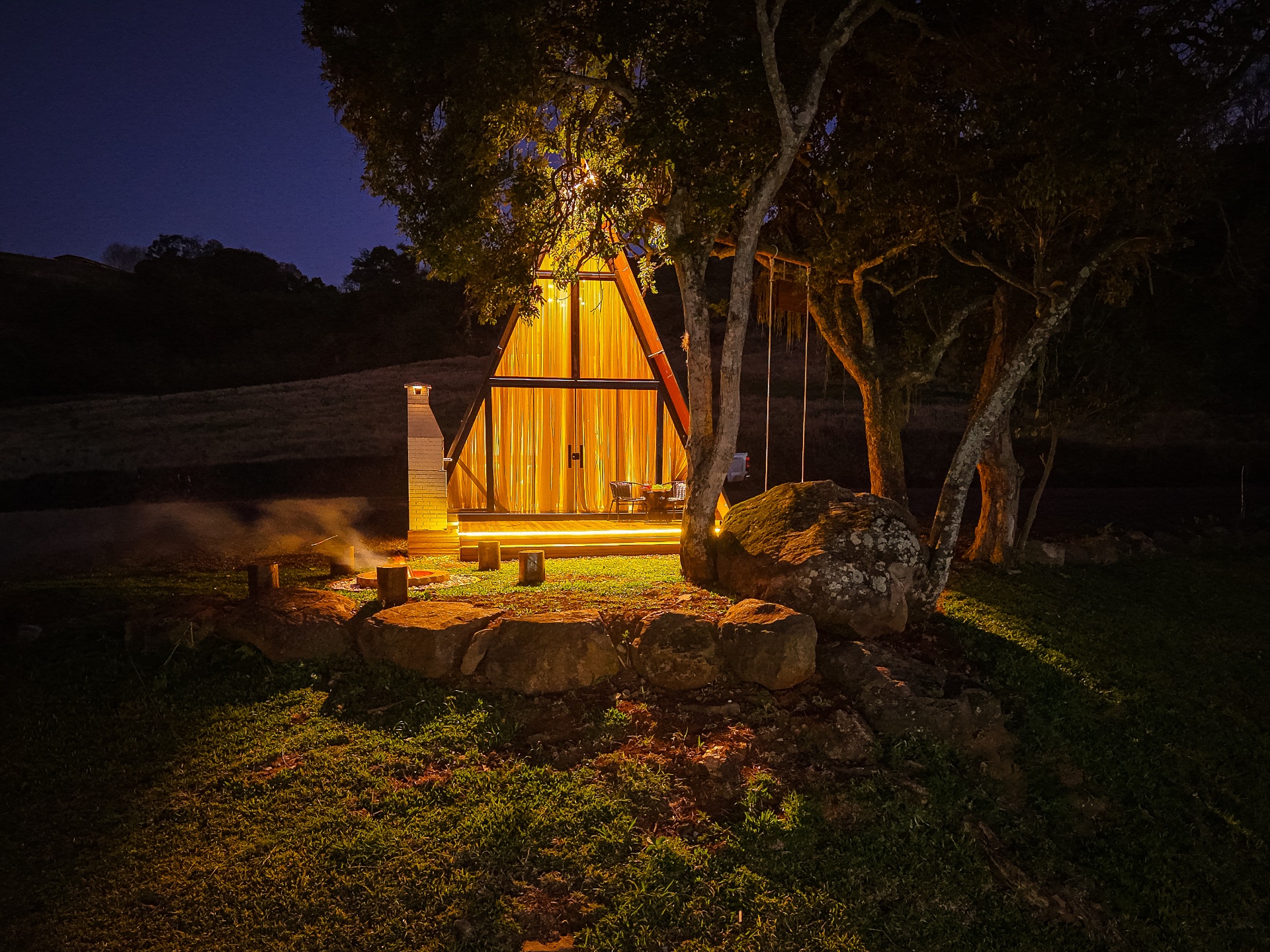 Chalé Chácara 2Z — cabana em Abelardo Luz/SC