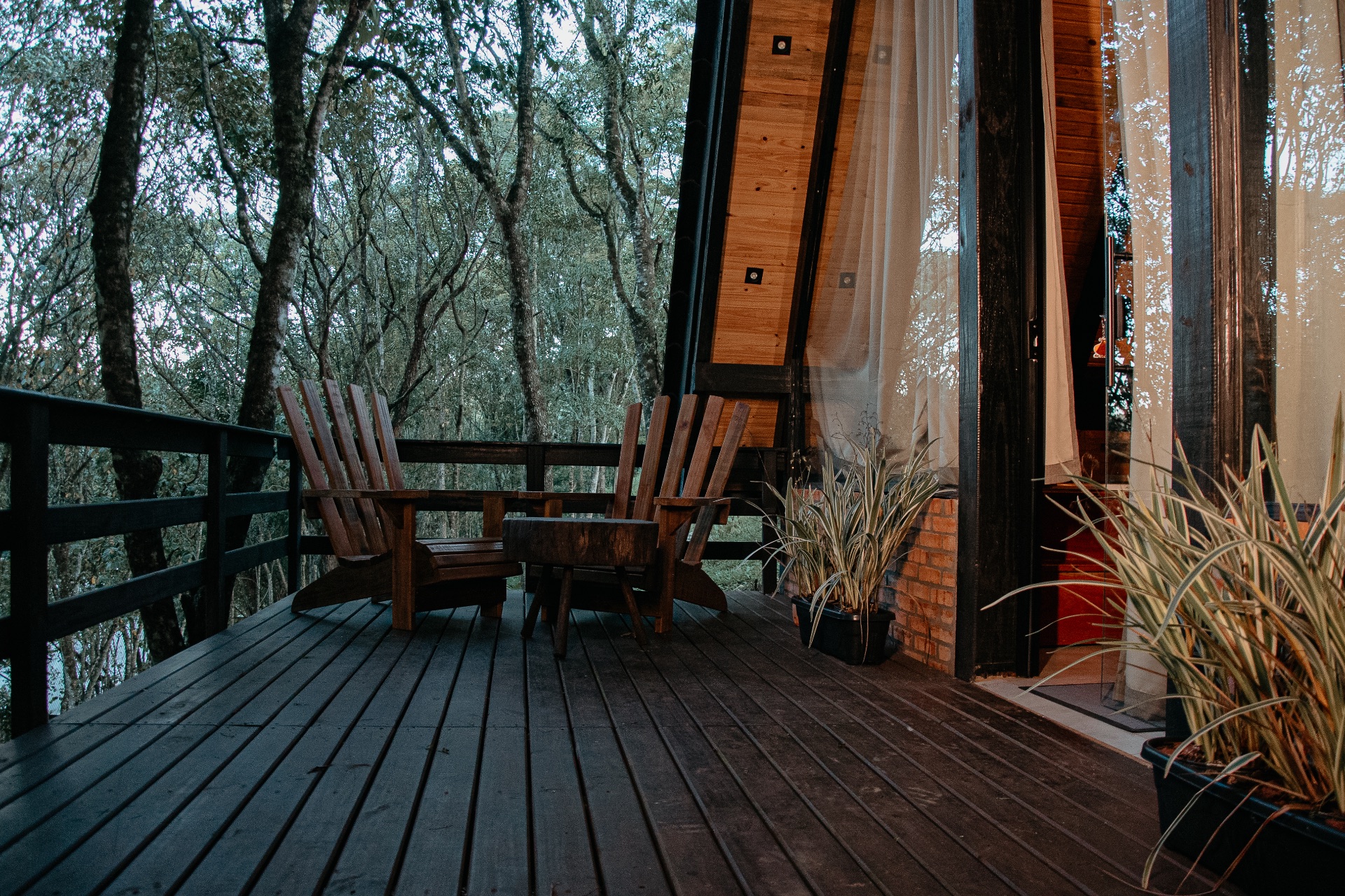 Chalé do Bosque — cabana isolada em Formosa do Sul/SC