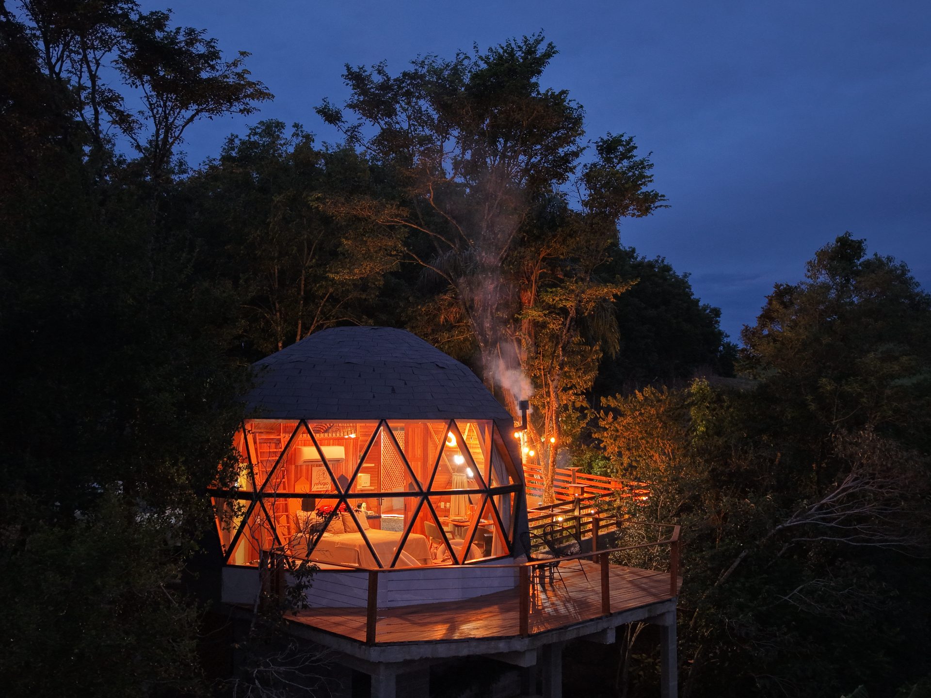 Refugio de Abelhas — cabana em Seara/SC